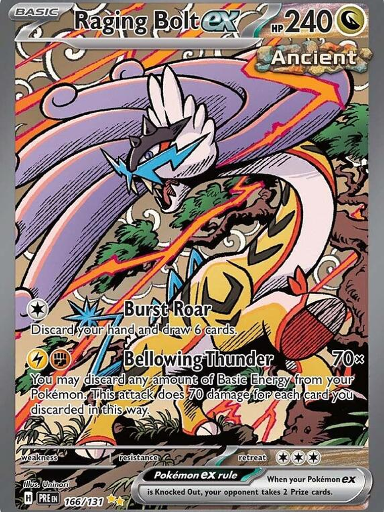 Raging Bolt ex #166 1