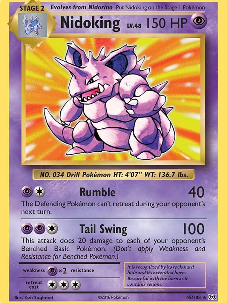 Nidoking #45 1