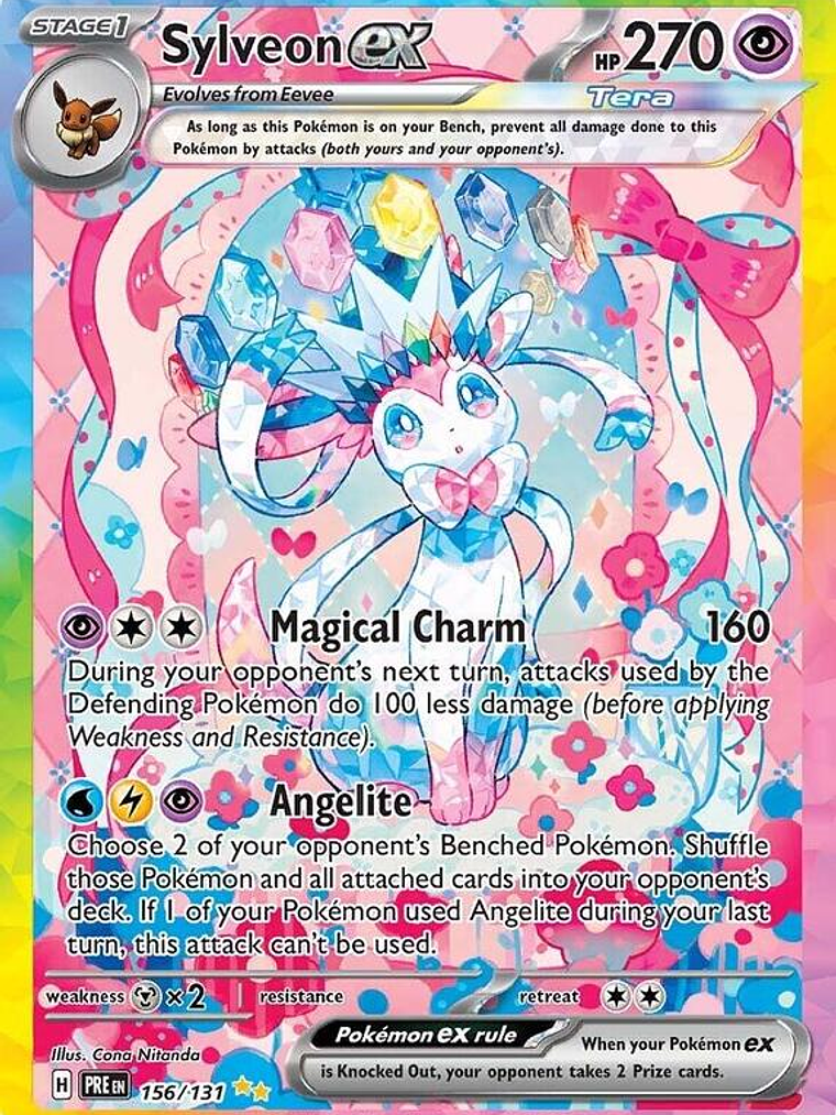 Sylveon ex - 156/131 #156 1