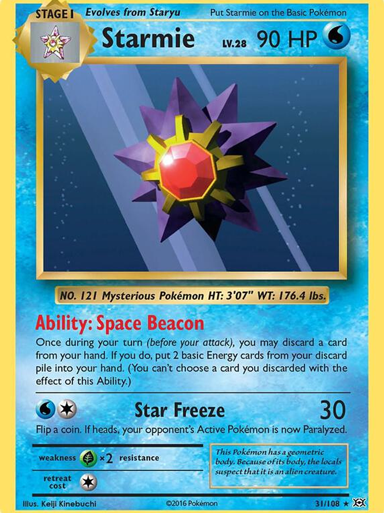 Starmie #31 1