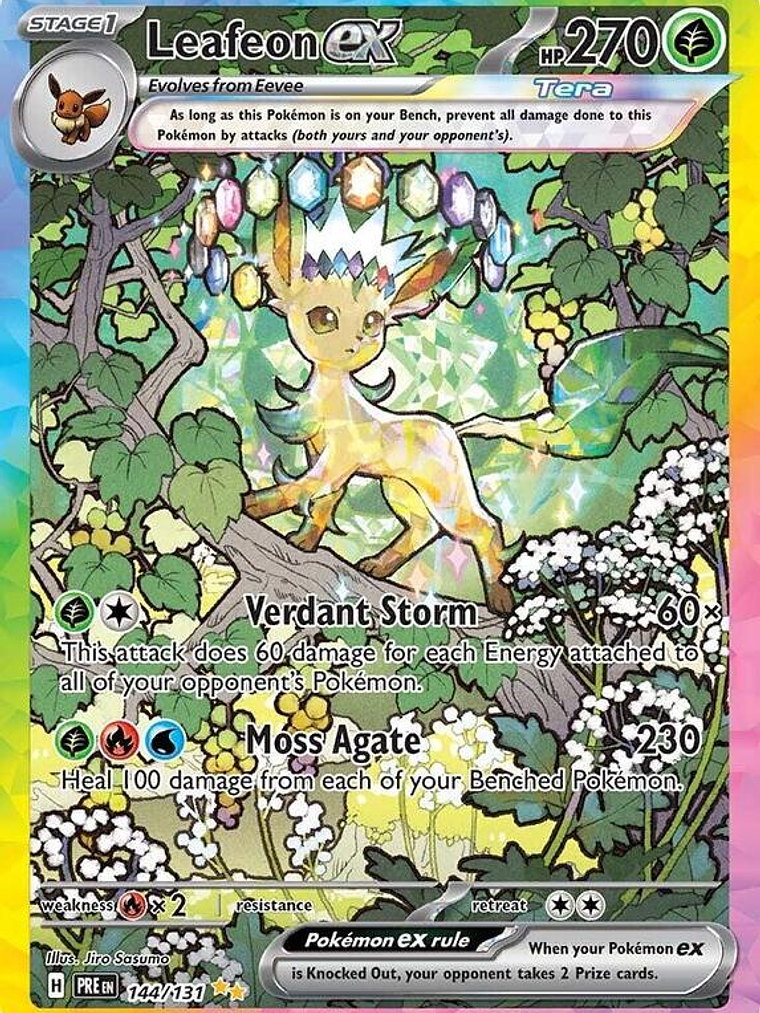 Leafeon ex - 144/131 #144 1
