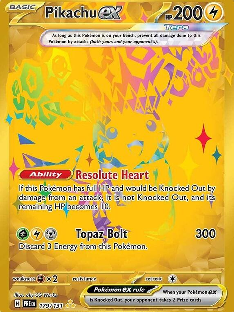 Pikachu ex - 179/131 #179 1