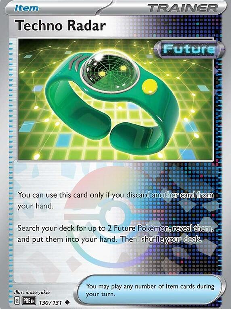 Techno Radar (Poke Ball Pattern) #130 1