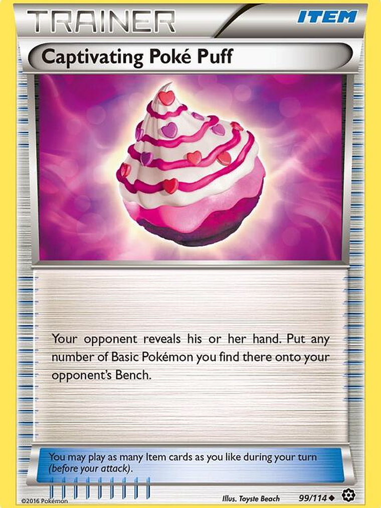 Captivating Poké Puff #99 1