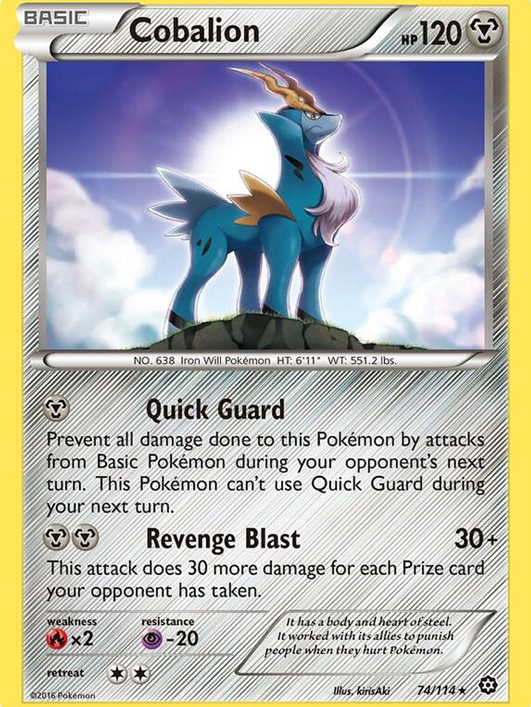 Cobalion #74 1