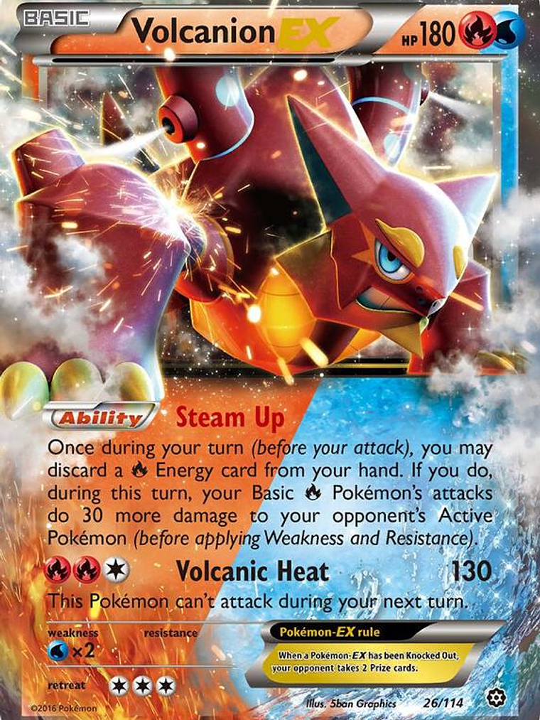 Volcanion EX #26 1