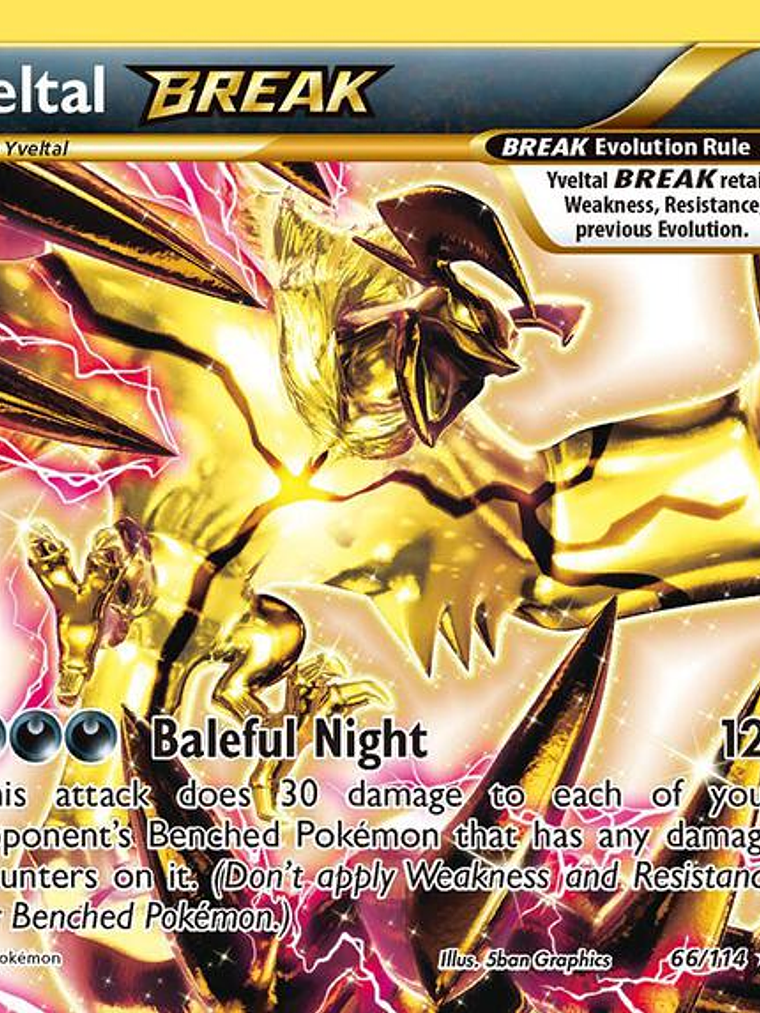 Yveltal BREAK #66 1