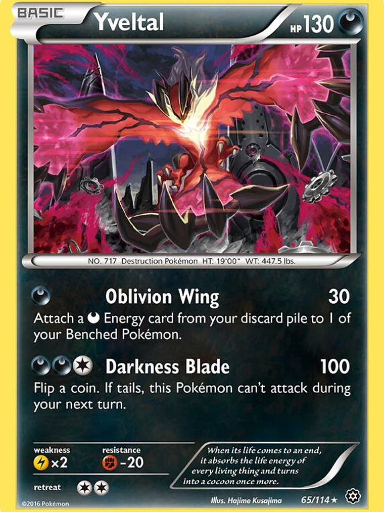 Yveltal #65 1