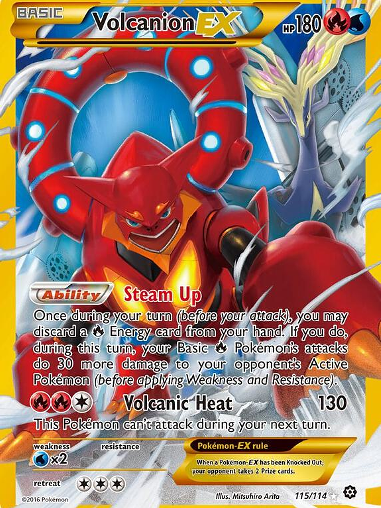 Volcanion EX #115 1