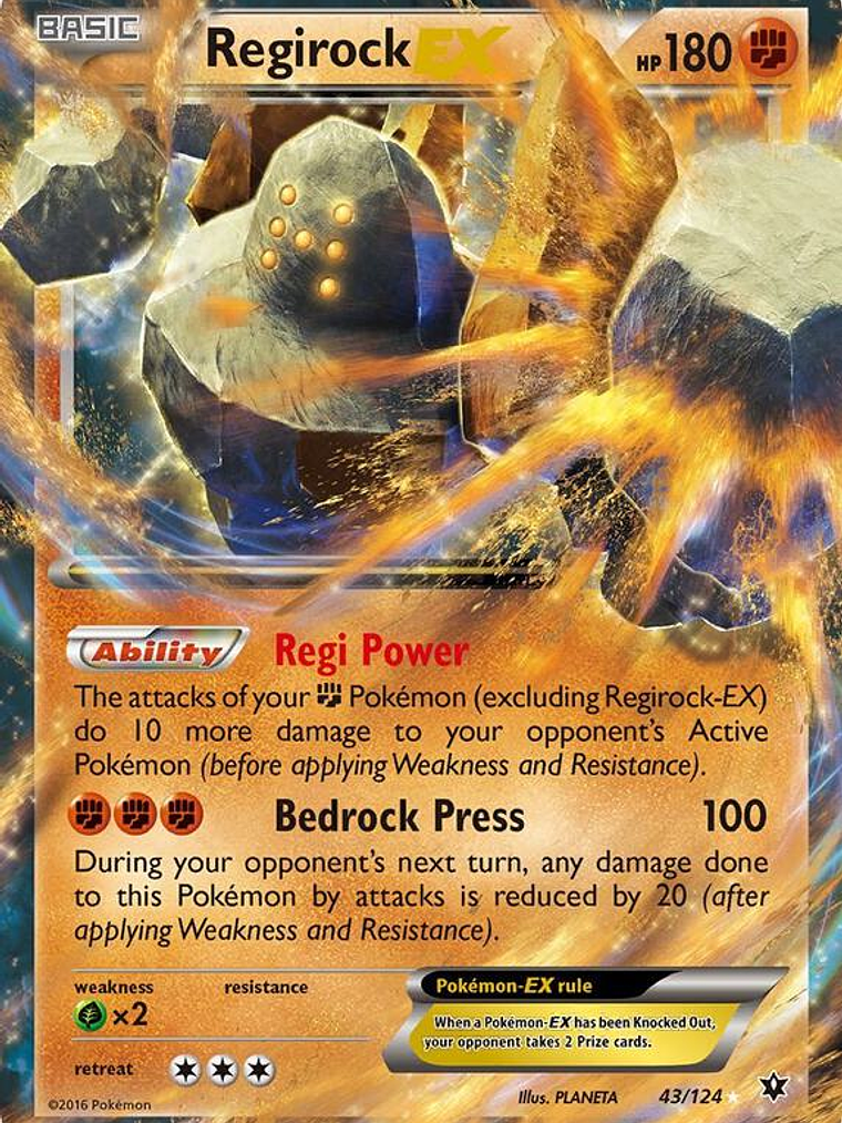 Regirock EX #43 1