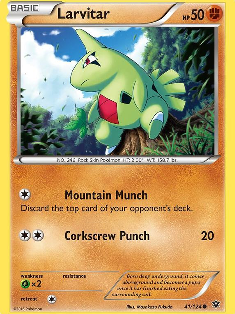 Larvitar #41 1