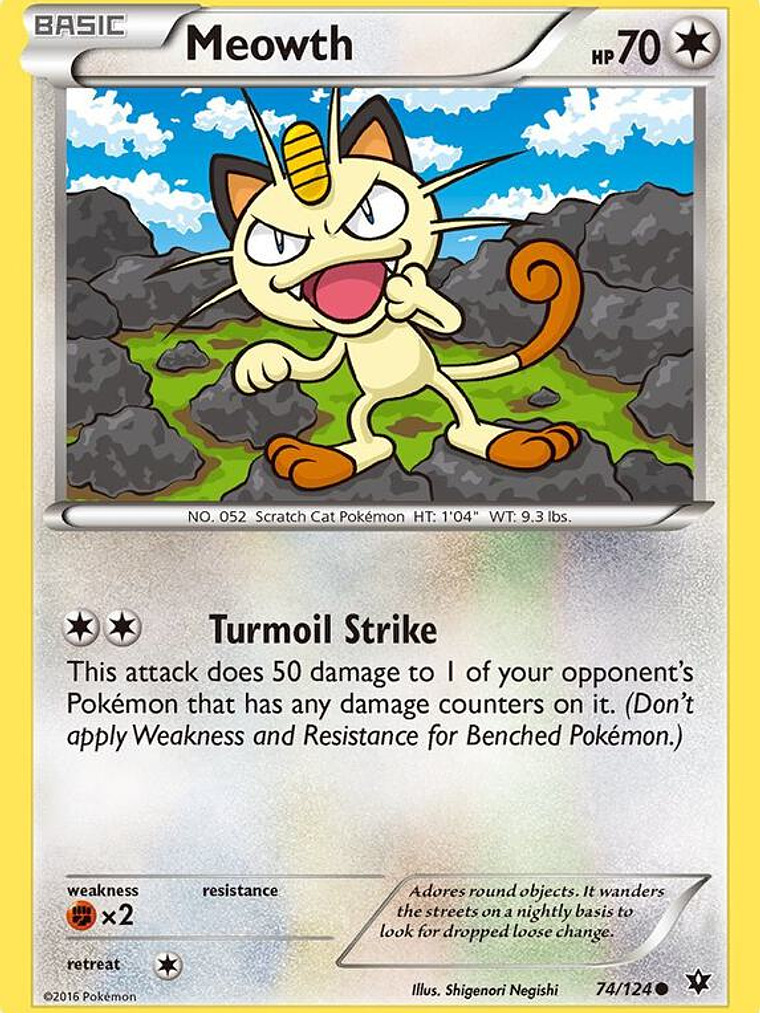 Meowth #74 1