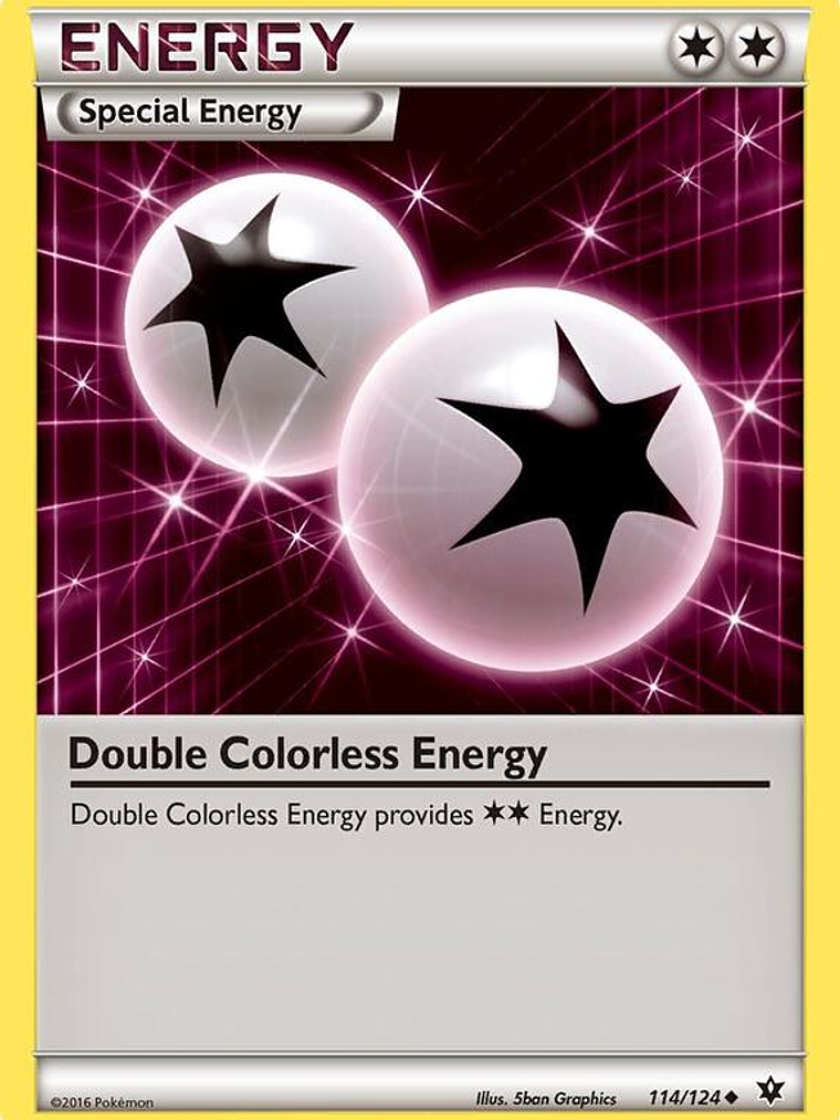 Double Colorless Energy #114 1