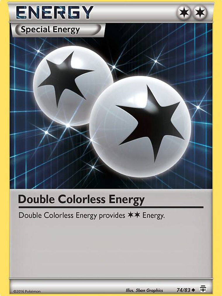 Double Colorless Energy #74 1