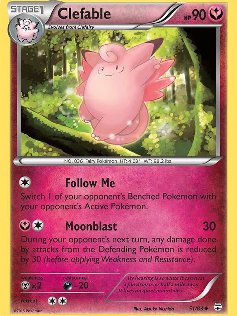Clefable #51 1