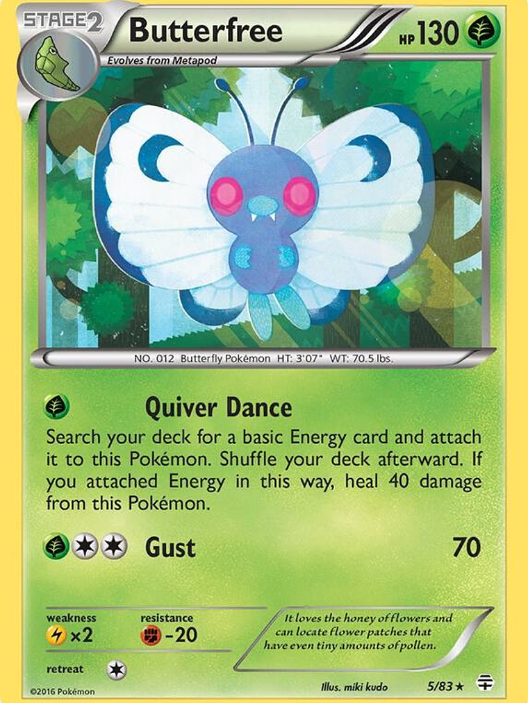 Butterfree #5 1