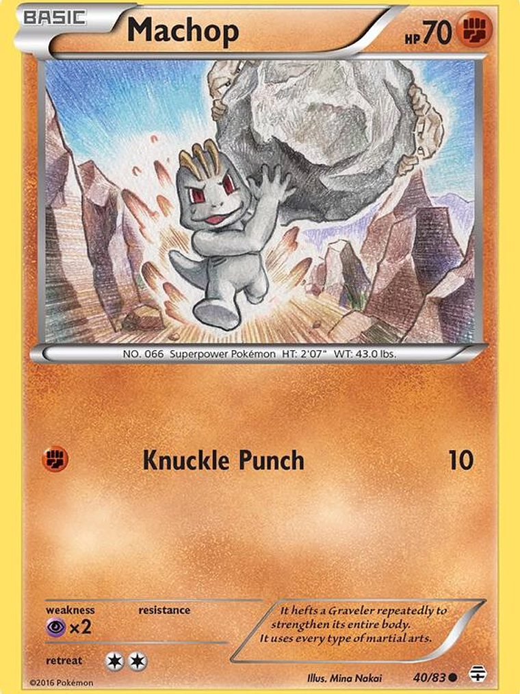 Machop #40 1