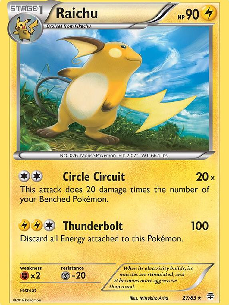 Raichu #27 1