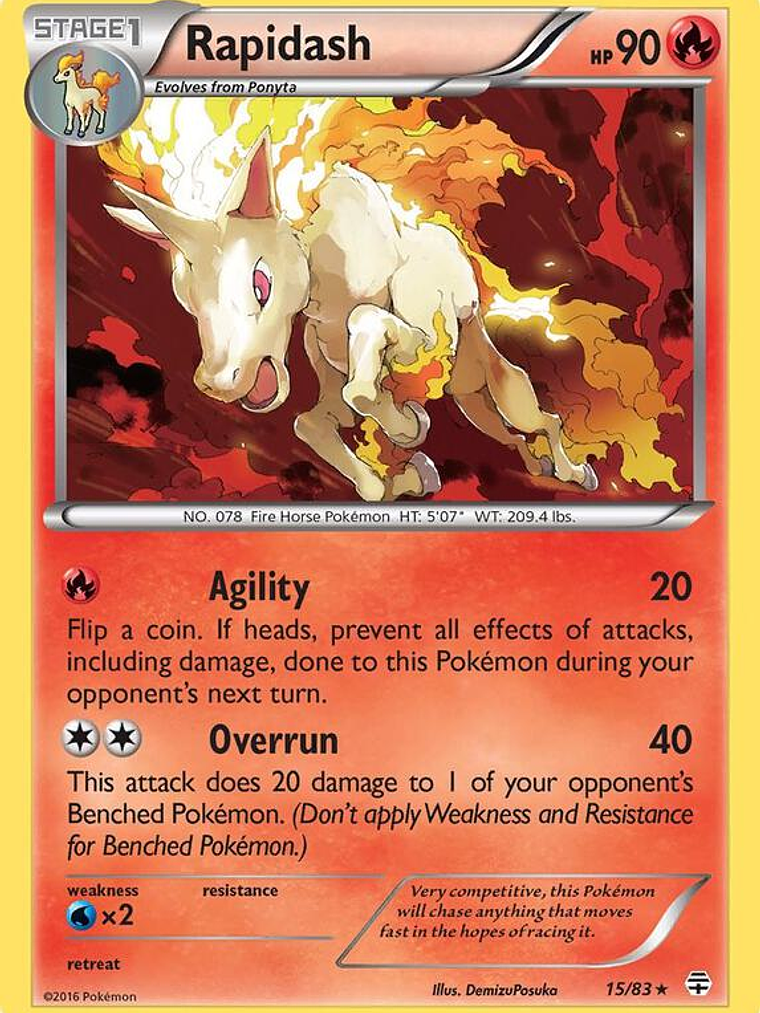 Rapidash #15 1