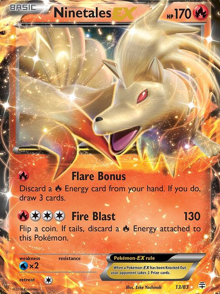 Ninetales EX #13 1