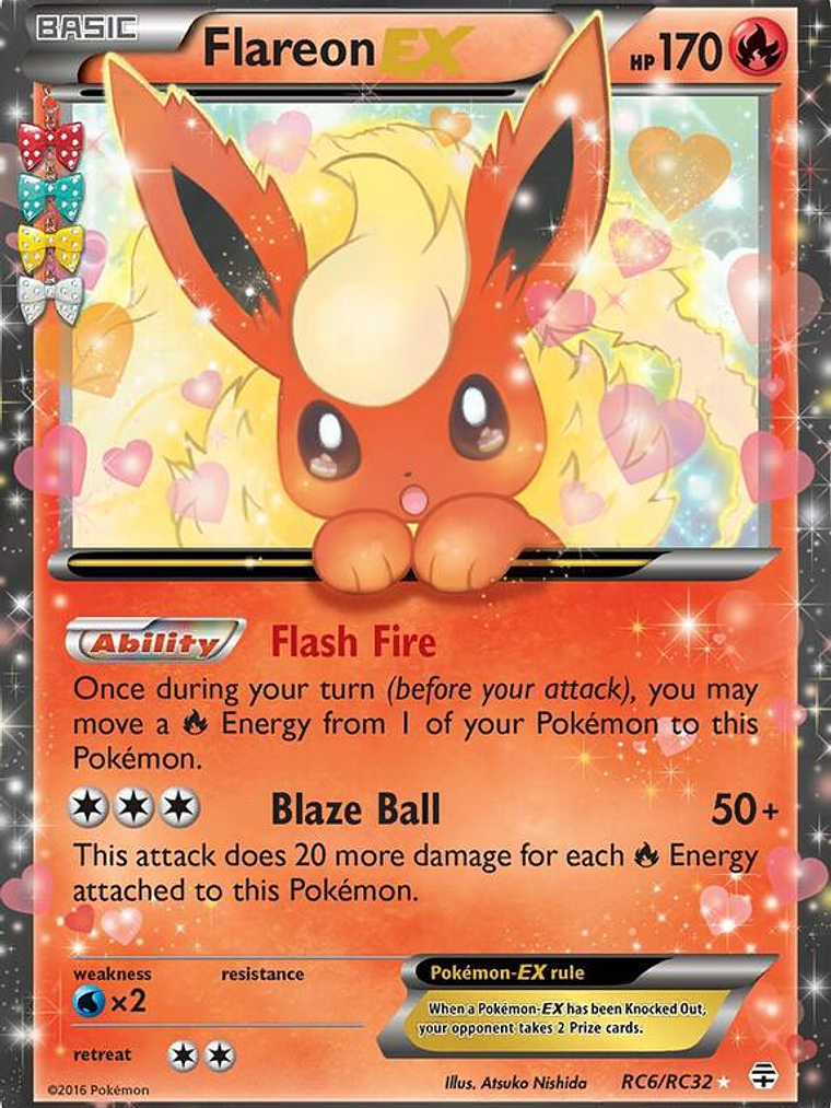 Flareon EX #RC6 1