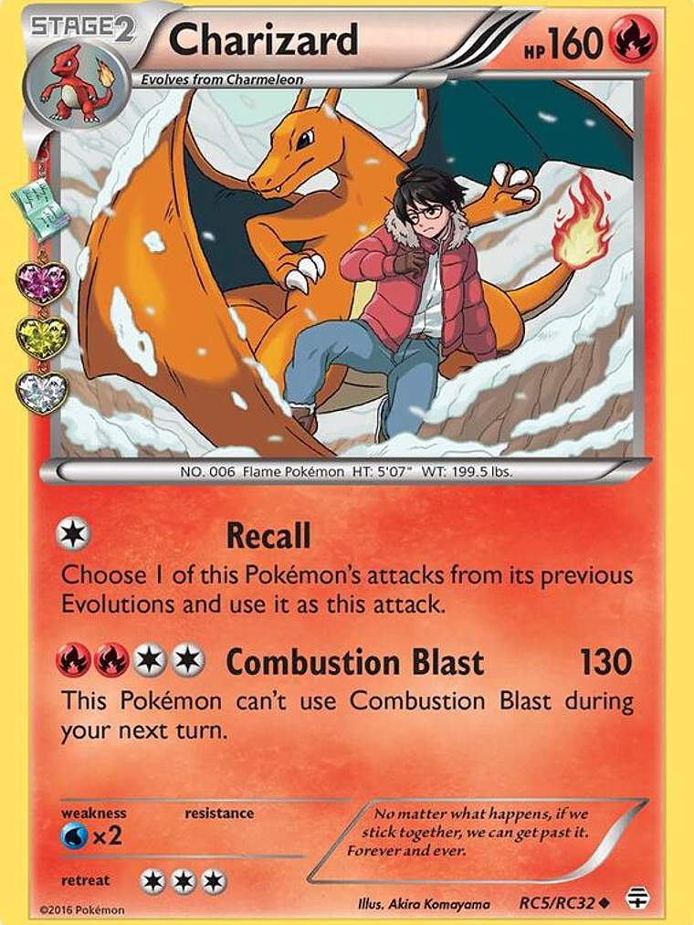 Charizard #RC5 1