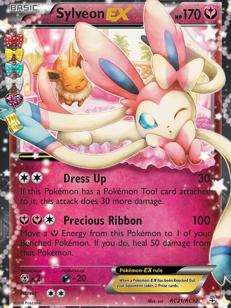 Sylveon EX #RC21 1