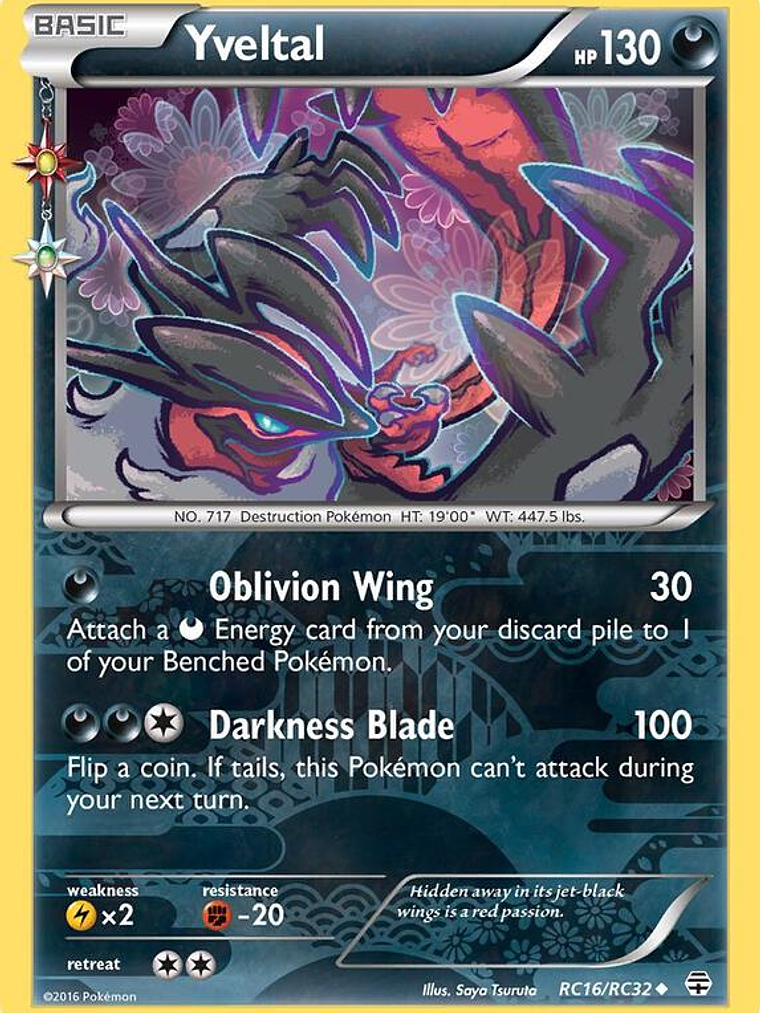 Yveltal #RC16 1