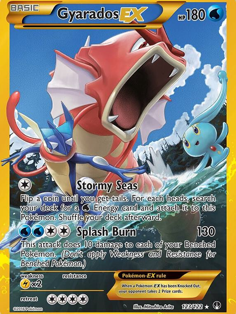 Gyarados EX #123 1