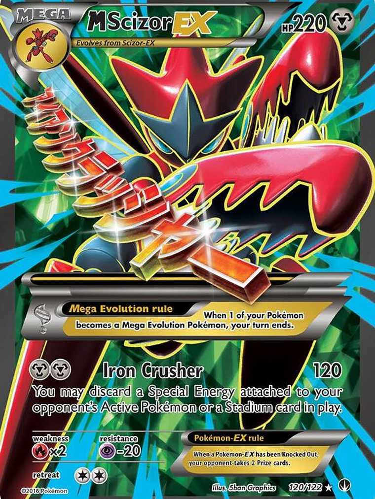 M Scizor EX #120 1