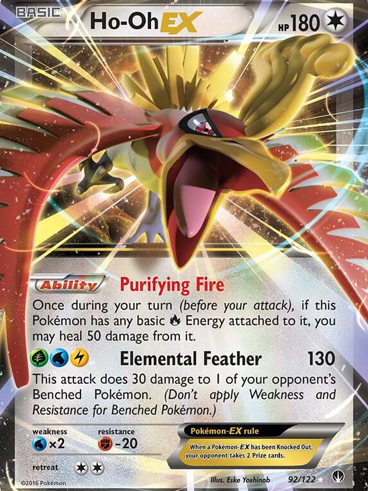 Ho-Oh EX #92 1