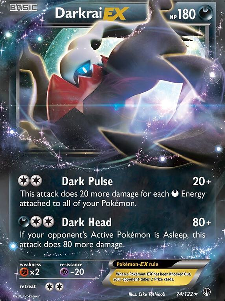 Darkrai EX #74 1