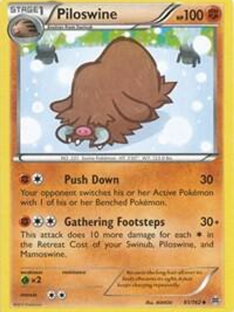 Piloswine #81 1