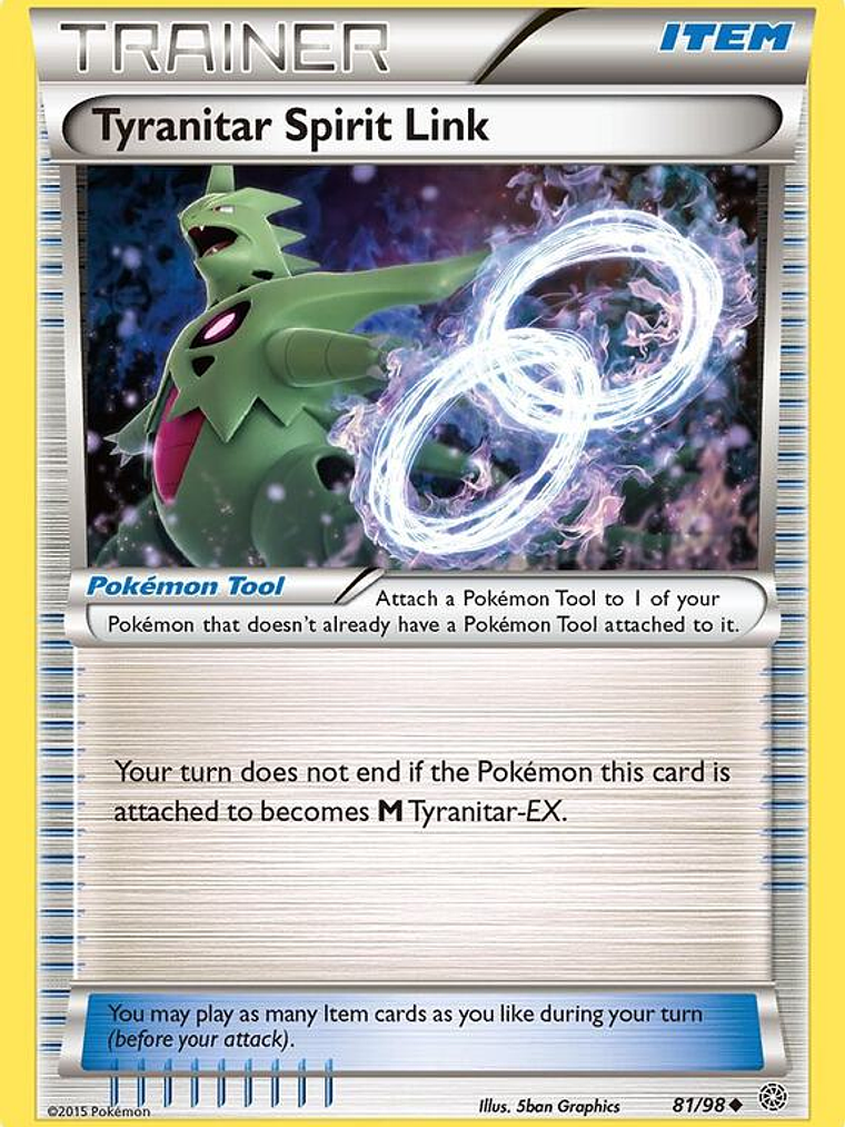 Tyranitar Spirit Link #81 1