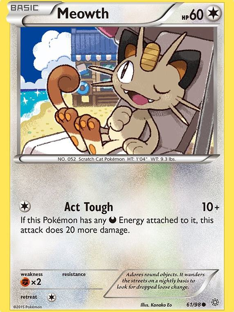 Meowth #61 1