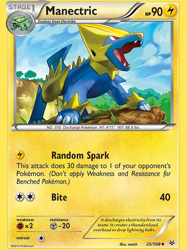 Manectric #25 1