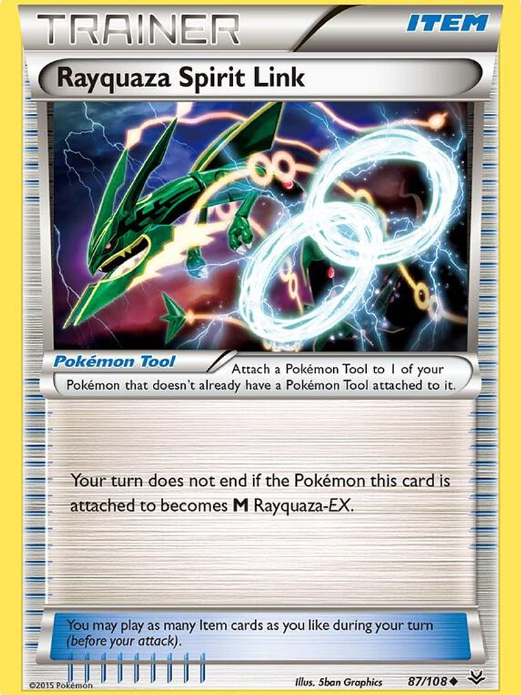 Rayquaza Spirit Link #87 1