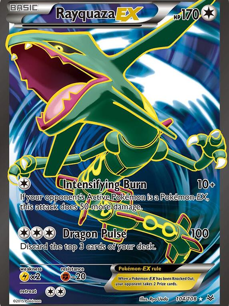 Rayquaza EX #104 1
