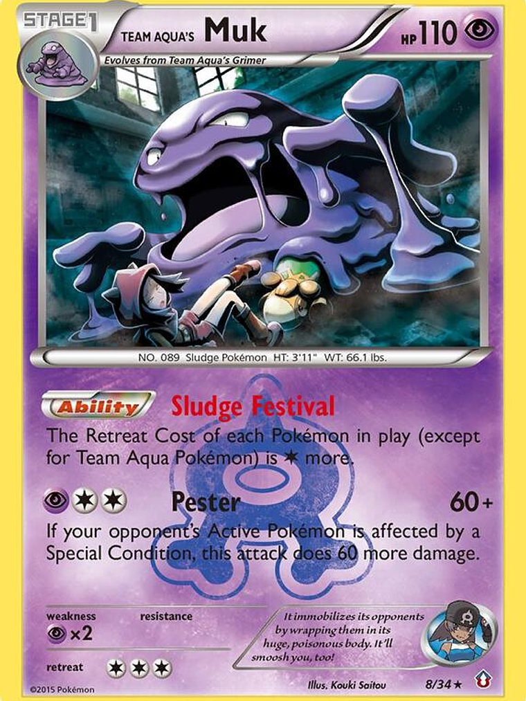Team Aqua's Muk #8 1