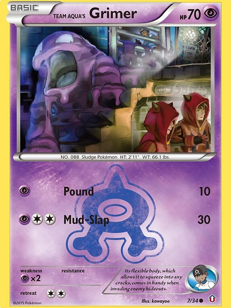 Team Aqua's Grimer #7 1