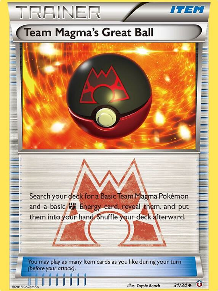 Team Magma's Great Ball #31 1