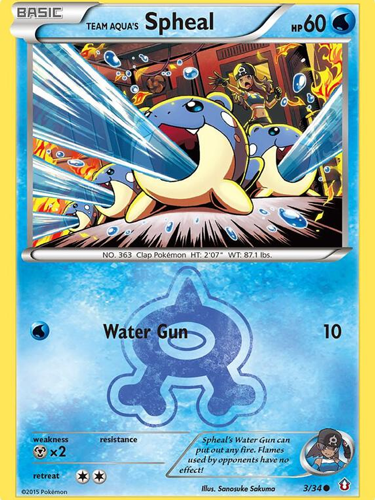 Team Aqua's Spheal #3 1