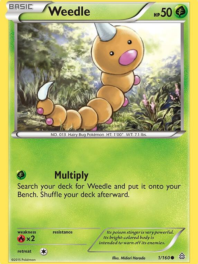 Weedle #1 1