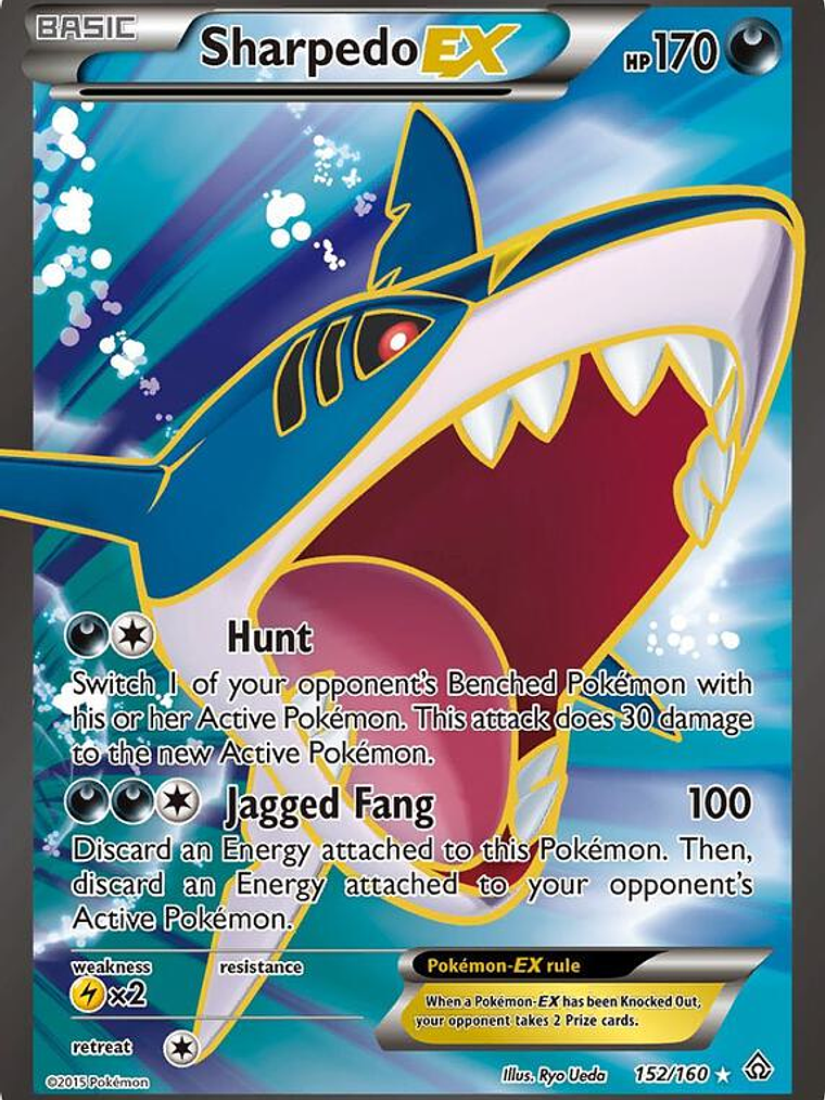 Sharpedo EX #152 1