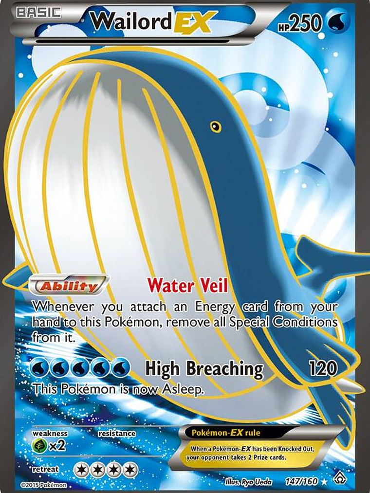 Wailord EX #147 1