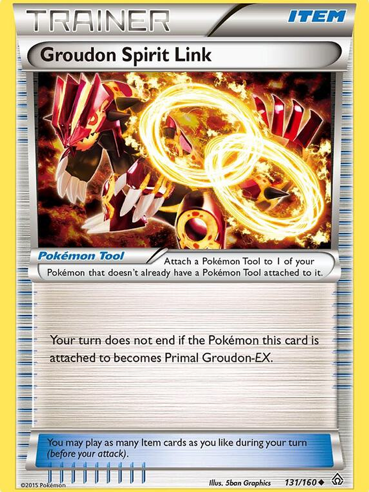 Groudon Spirit Link #131 1
