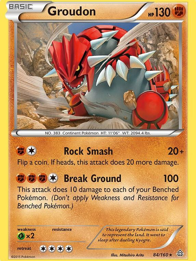 Groudon #84 1