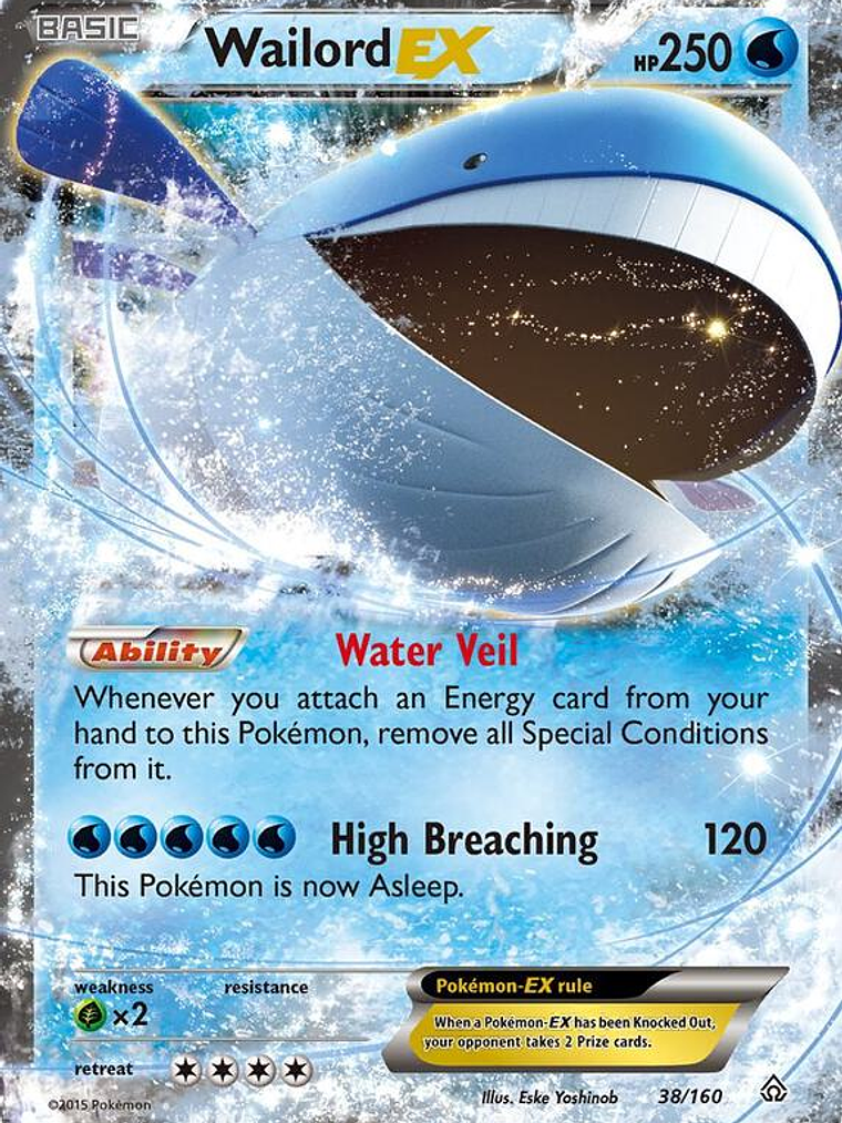 Wailord EX #38 1