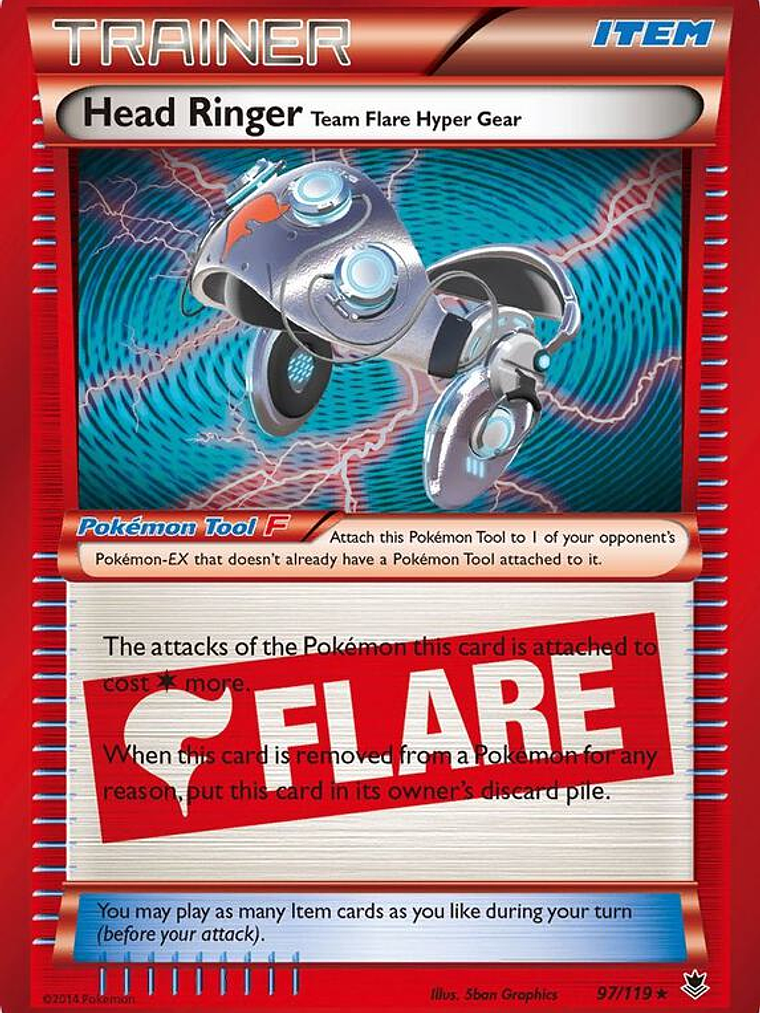 Head Ringer Team Flare Hyper Gear #97 1