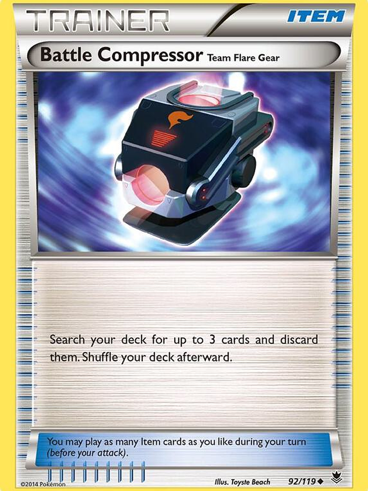 Battle Compressor Team Flare Gear #92 1